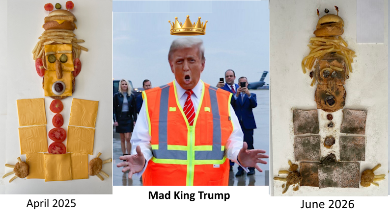 Mad King Trump artwork overview